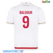 Camisa de time de futebol AS Monaco Folarin Balogun #9 Replicas 1º Equipamento 2025-26 Manga Curta